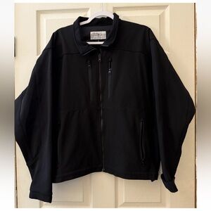 Men's Black Performance Softshell Jacket - Flying Cross